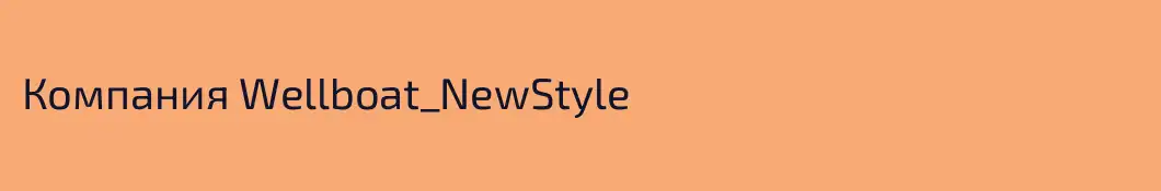 Компания Wellboat_NewStyle